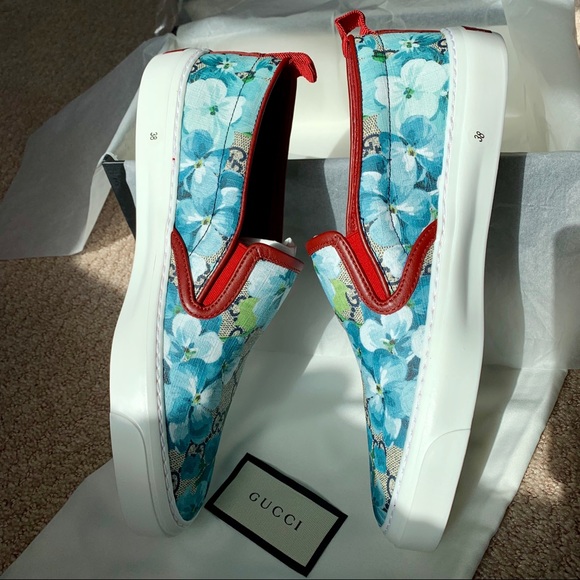 ⚡️SOLD! NWT Gucci Supreme GG Canvas Bloom Sneakers - Picture 6 of 7
